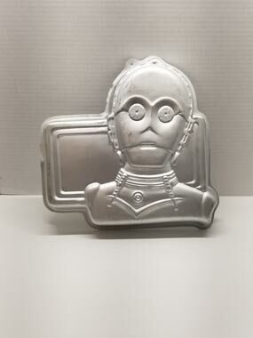 Vintage 1983 Star Wars C-3PO Wilton Cake Pan 502-2197 Retro Party Baking Mold